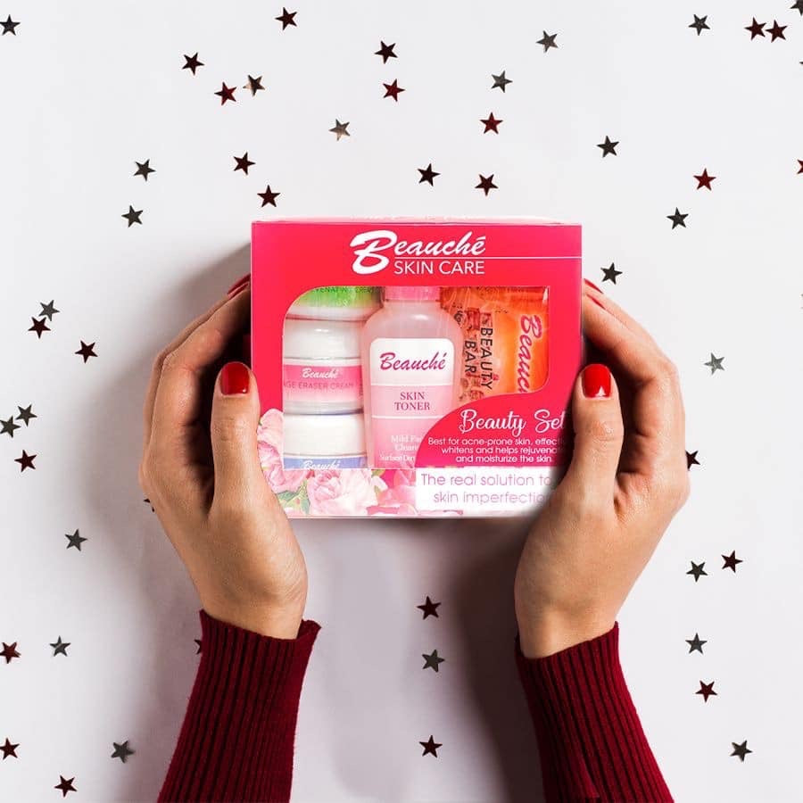 Beauche Beauty Set (Dark pink) - My Care Kits