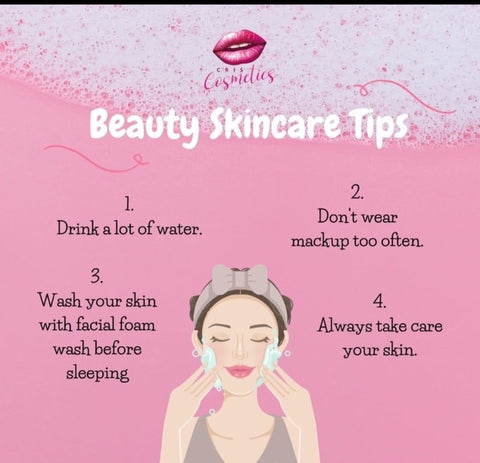 Cris Cosmetics - GLASS SKIN Facial Foaming Wash 100 ml - ( pink bottle )