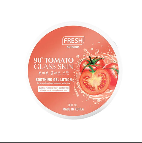 Fresh Skinlab 98% Tomato Glass Skin Soothing Gel Lotion 300ml