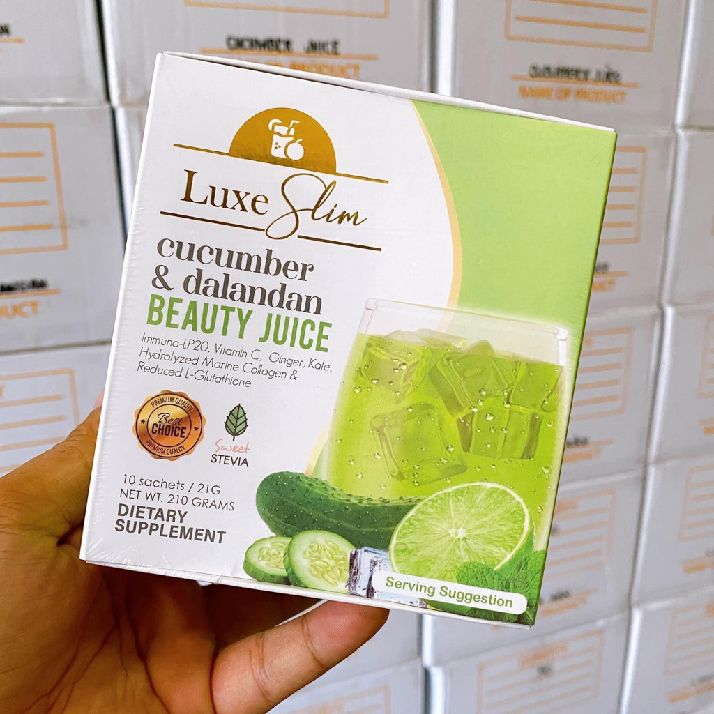 Luxe Slim - Cucumber & Dalandan - Beauty Juice 10 x 21g - My Care Kits