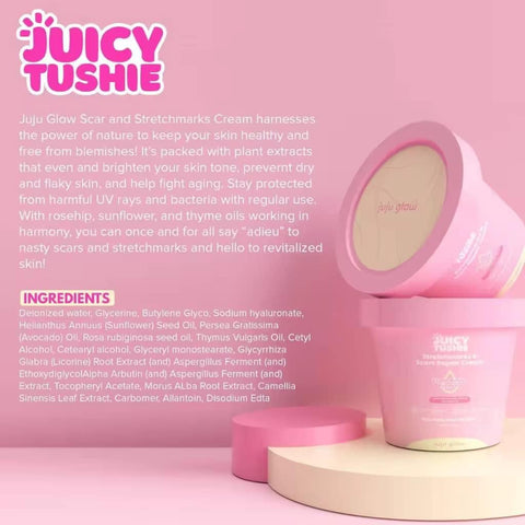 Juicy Tushie - Stretchmarks and Scar Repair Cream 40ml