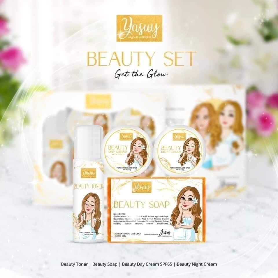 Yasuy Stunning White Beauty Set - My Care Kits