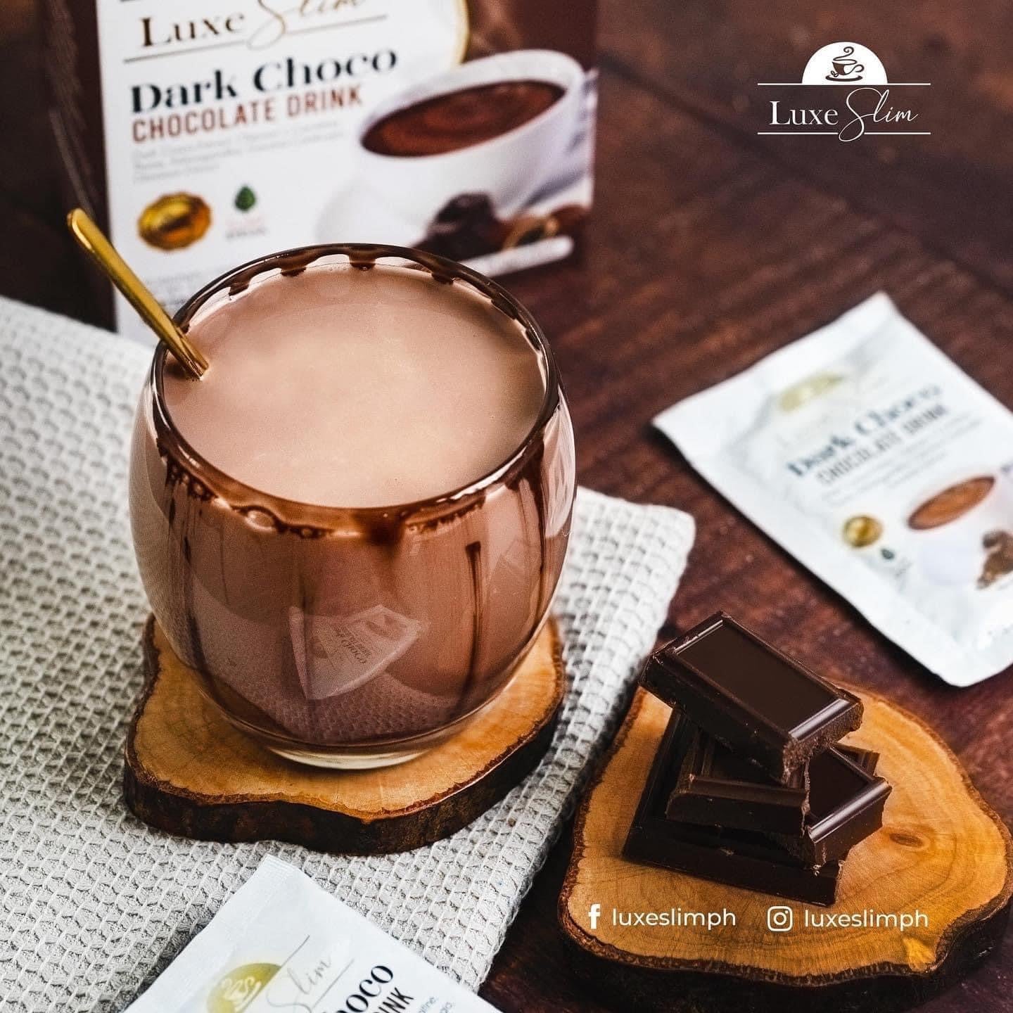 Luxe Slim - Dark Choco - Chocolate Drink 21g x 10 - My Care Kits