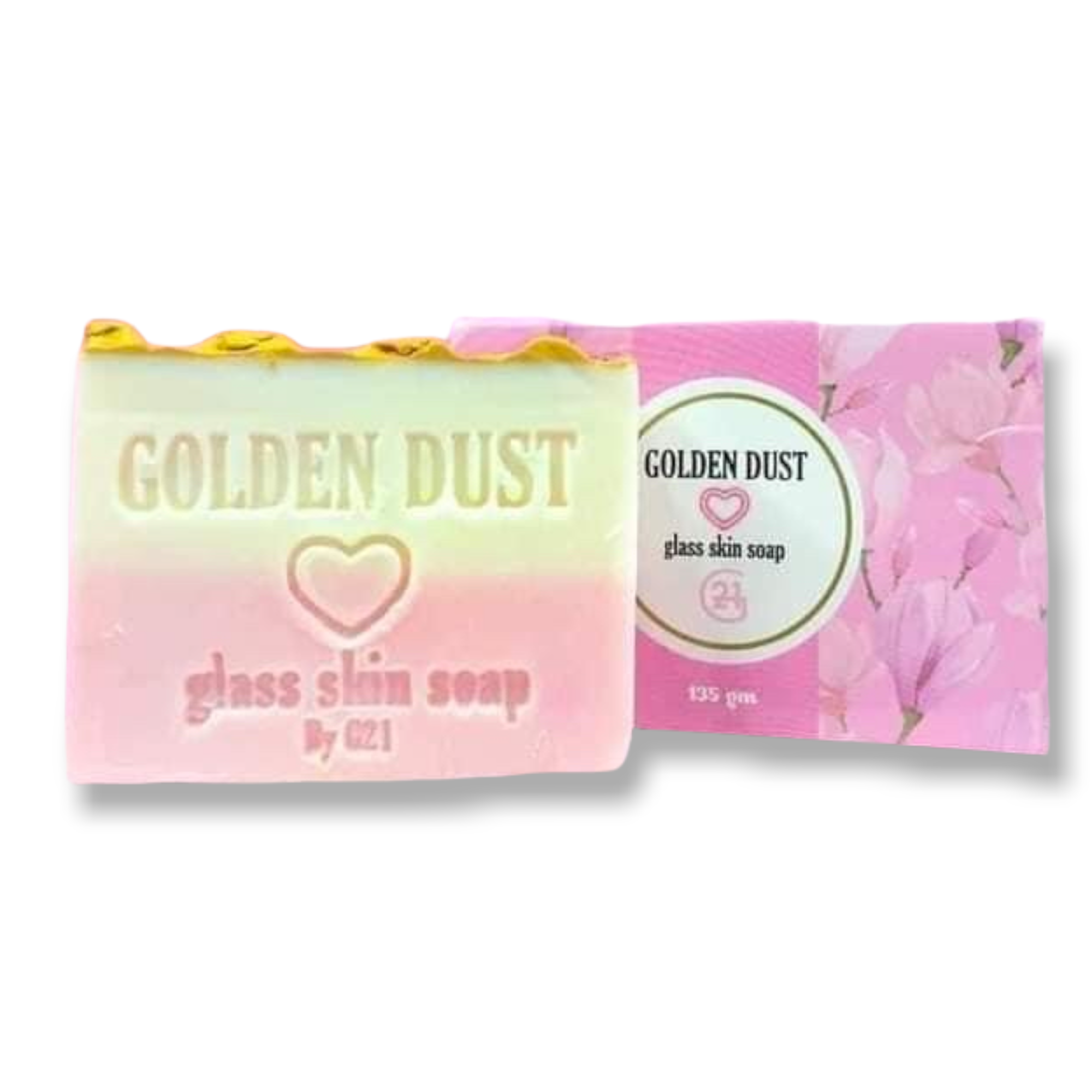 G21 - Golden Dust Glass Skin Soap 135g - My Care Kits