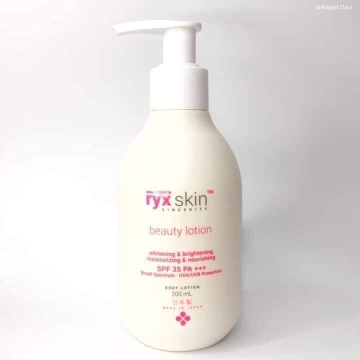 Ryx Skin Beauty Lotion | Whitening and Brightening lotion | 200ml spf 35 PA++ | Made in Japan