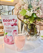 Dear Face - Beauty Milk Premium Japanese Lychee Swiss Stemcell Drink 10 c 18g - My Care Kits