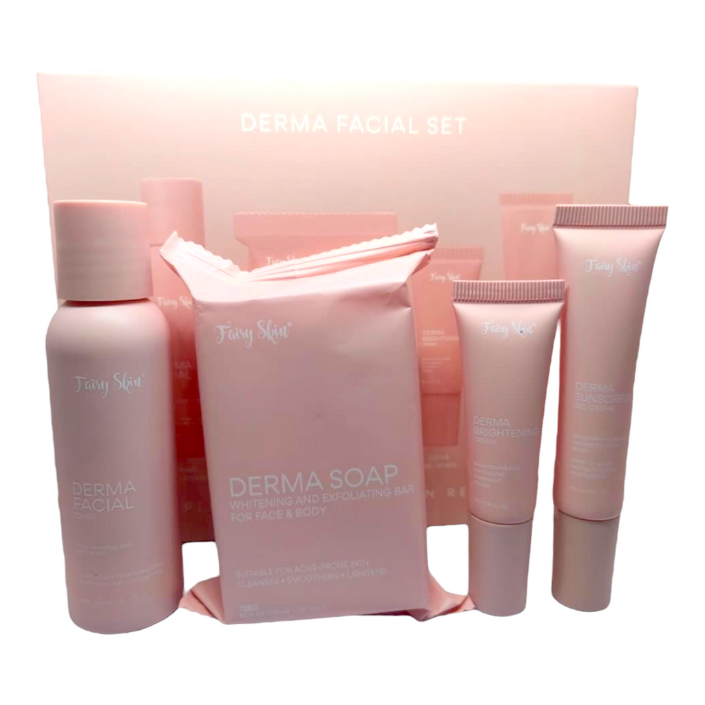 Fairy Skin -Derma Facial Set - NEW & Improved Formuka - NEW packaging of Fairy Rejuvenating set - My Care Kits