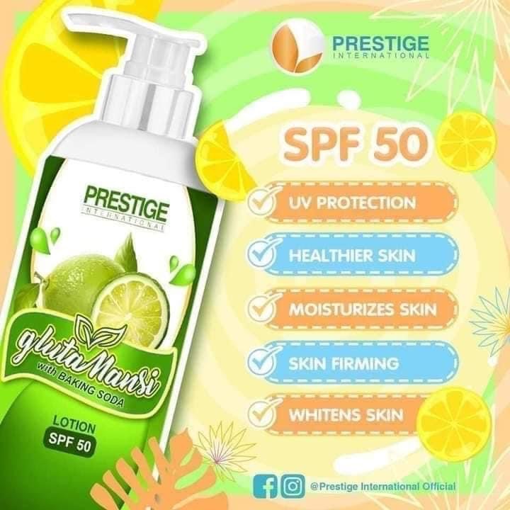 Prestige International Glutamansi Lotion 250ml - My Care Kits