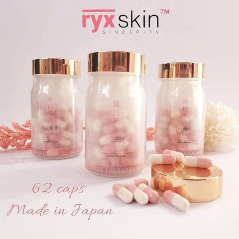 Ryx Skin Kenpakubijin Glutathione Capsul | 62 capsule | made in Japan