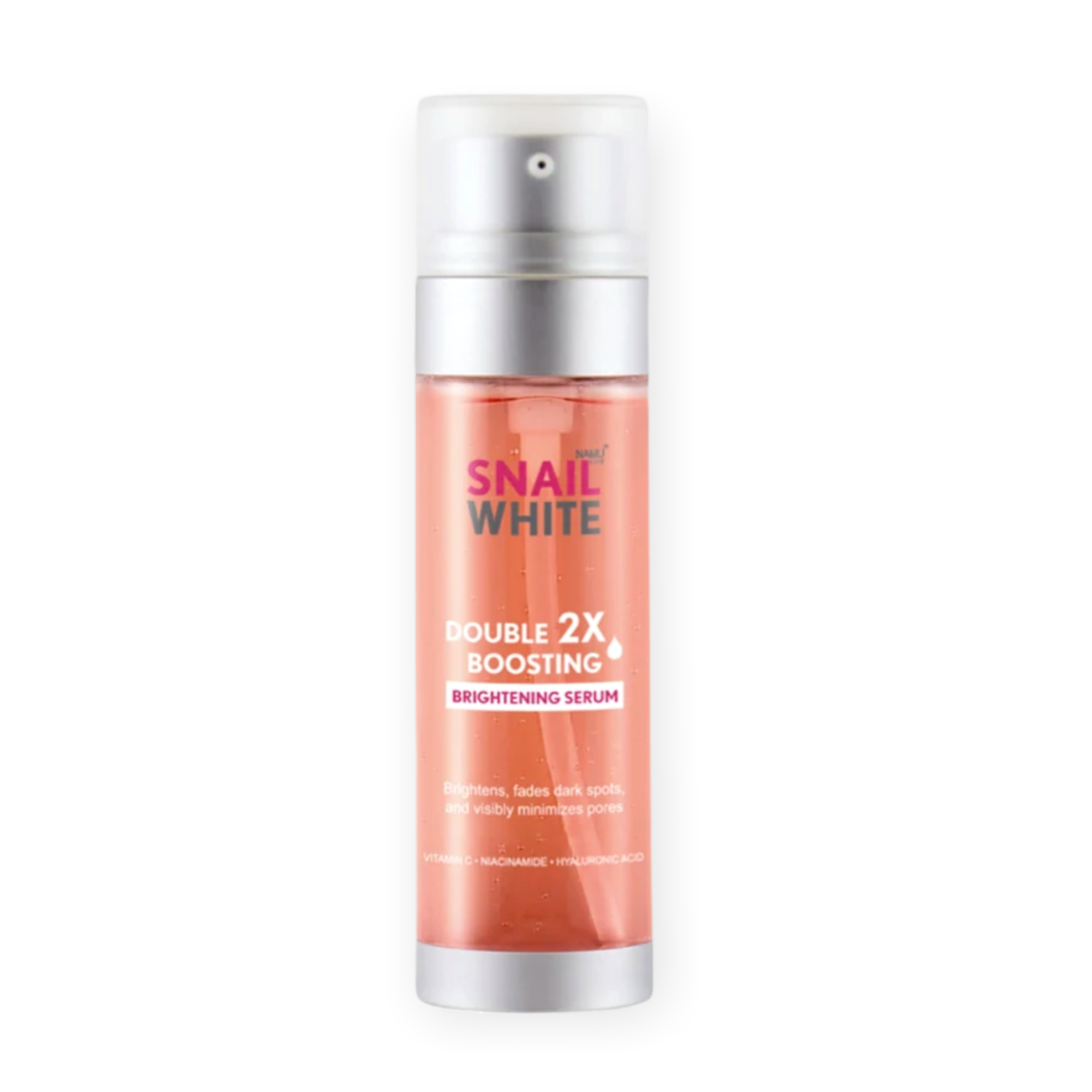 Snail White Double Boosting Brightening Serum 40ml + 40ml - PINK - My Care Kits