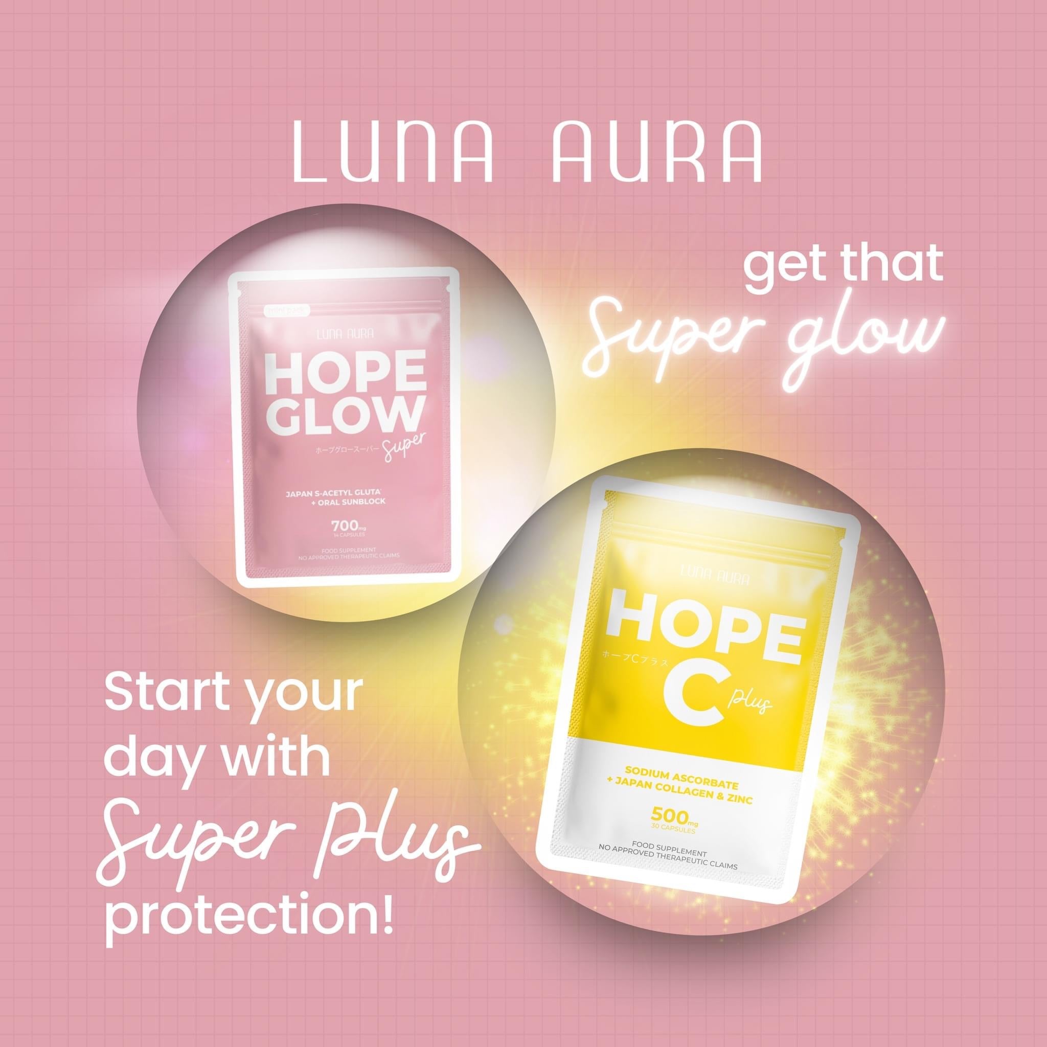 Luna Aura - Hope C Plus 500mg - 30 capsule My Care Kits Luna Aura - Hope C Plus 500mg - 30 capsule My Care Kits