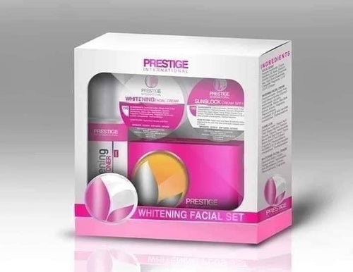 Prestige Whitening facial set - maintenance set (Blue box) - My Care Kits