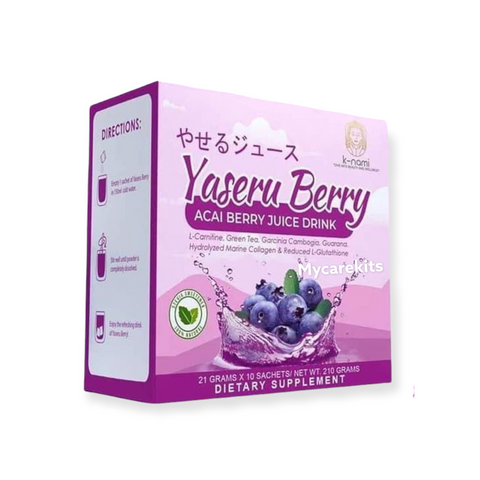 Yaseru Berry Açaí Berry Juice Drink - Slimming 21g x 10