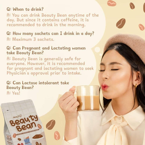 Dear Face- Beauty Bean Premium Korean Mocha Coffee 180g