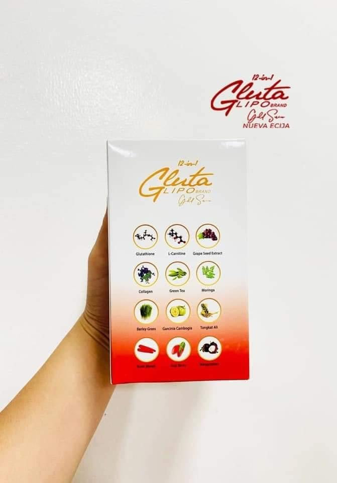 Gluta Lipo Gold Series - RED ICED TEA - 10 sachet - My Care Kits