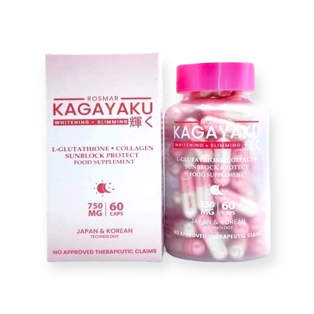 Rosmar Kagayaku - Whitening Slimming Food Supplement - 60 Capsules - My Care Kits