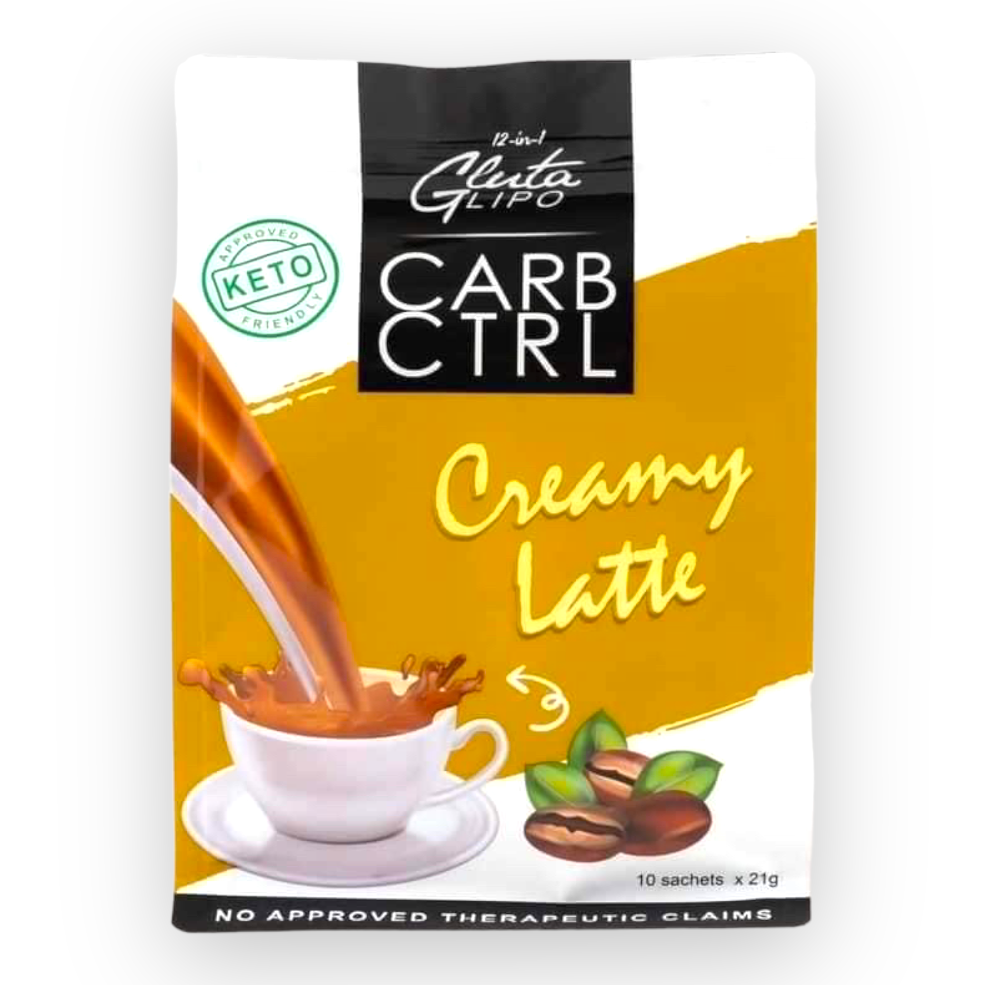Gluta Lipo - CARB CTRL - Creamy Latte 10 x 21g - My Care Kits