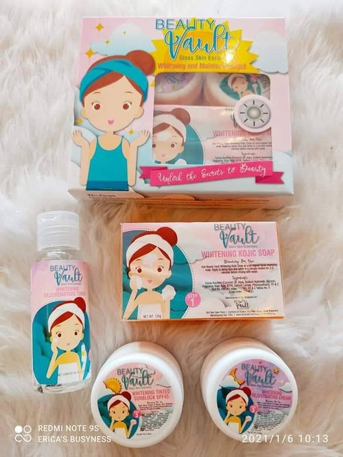 Beauty Vault Whitening And Maintenance set ( NEW PACKAGING ) - My Care Kits