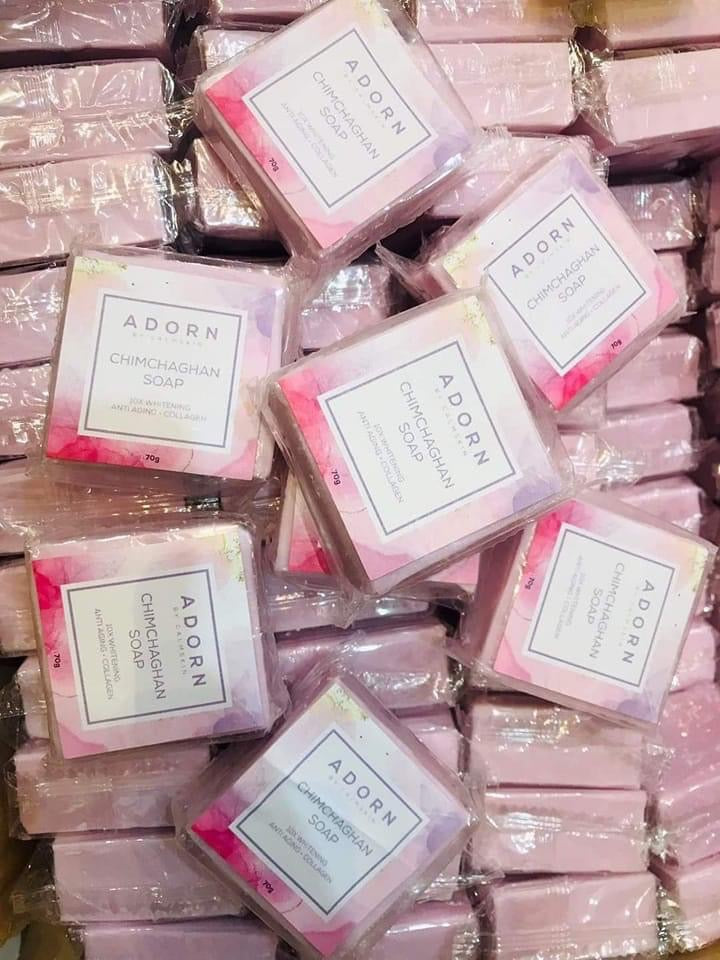 Calm Skin - Adorn Chimchaghan Soap 10X Whitening - Anti Aging - Collagen - 70g