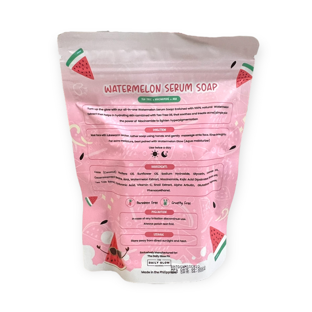 The Daily Glow - Watermelon Serum Soap 135g - My Care Kits