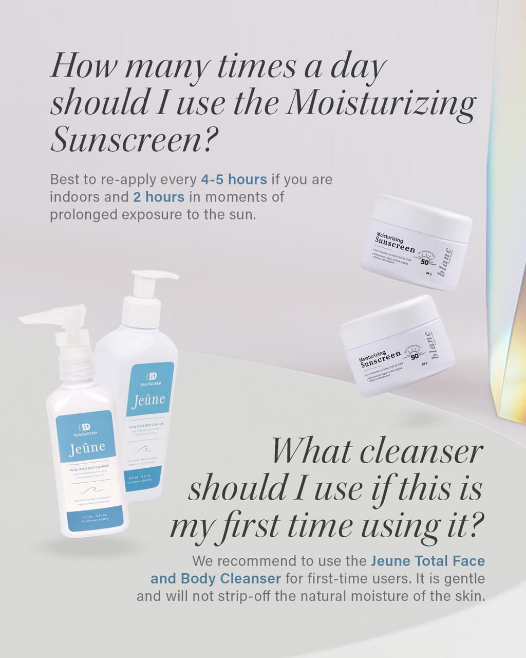 Beautederm - Blanc Set - My Care Kits