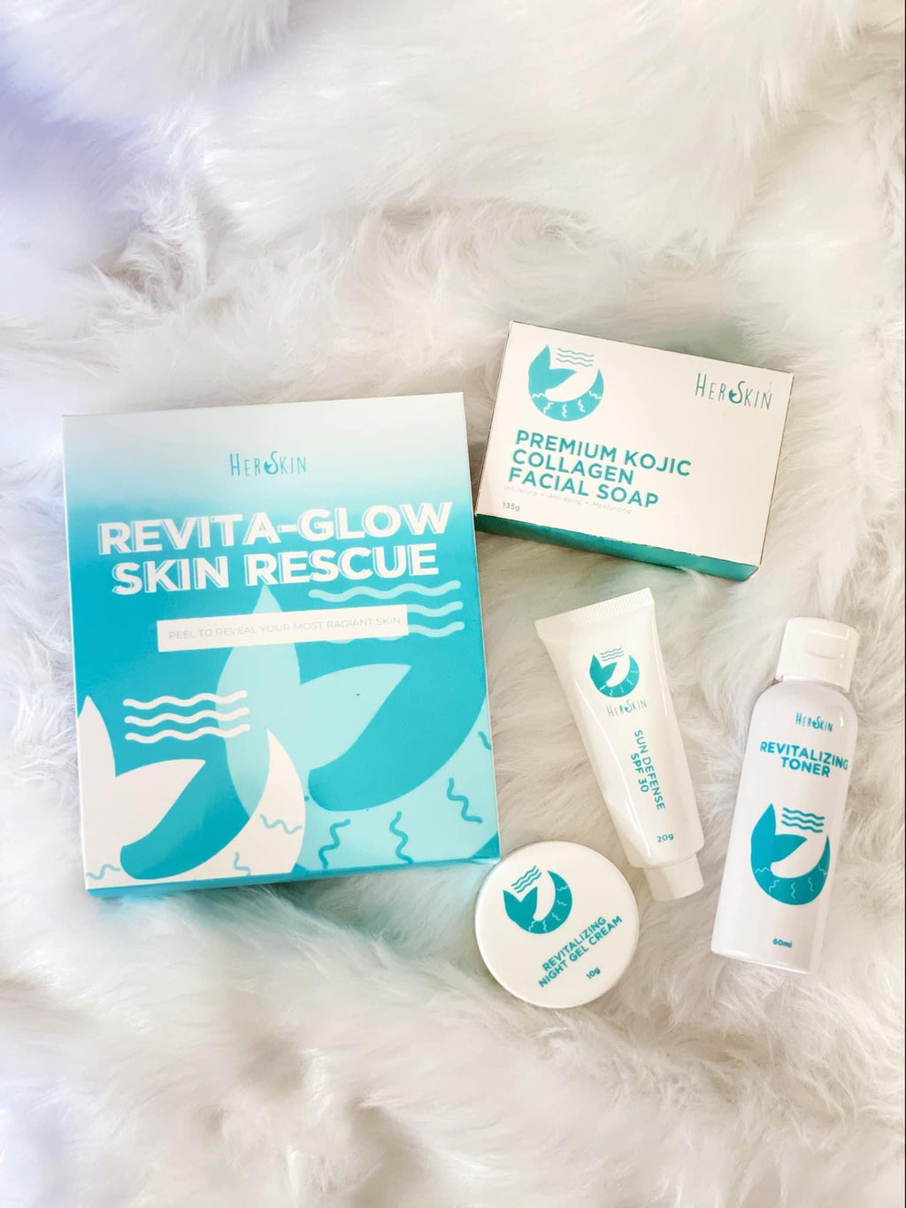 HerSkin Revita-Glow Skin Rescue Set - My Care Kits