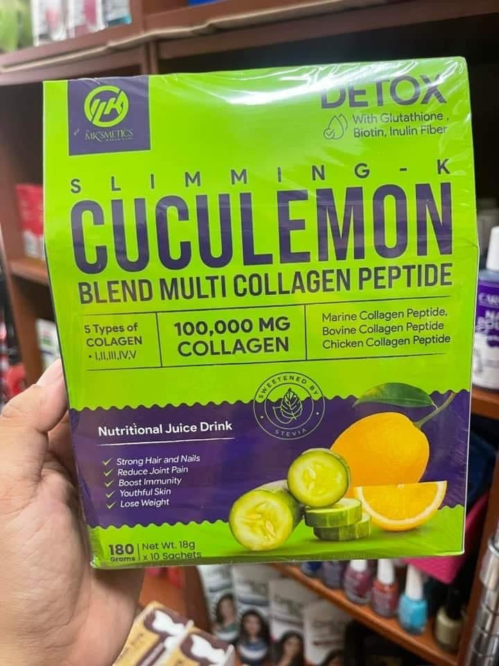 Slimming K - Cucumelon 100,000mg Collagen 180g x 10 - My Care Kits