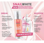 Snail White Double Boosting Brightening Serum 40ml + 40ml - PINK - My Care Kits