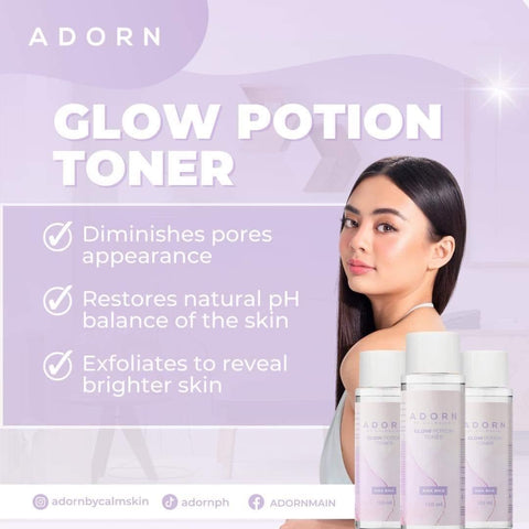 Adorn - Glow Potion Toner - AHA BHA - 120 ml