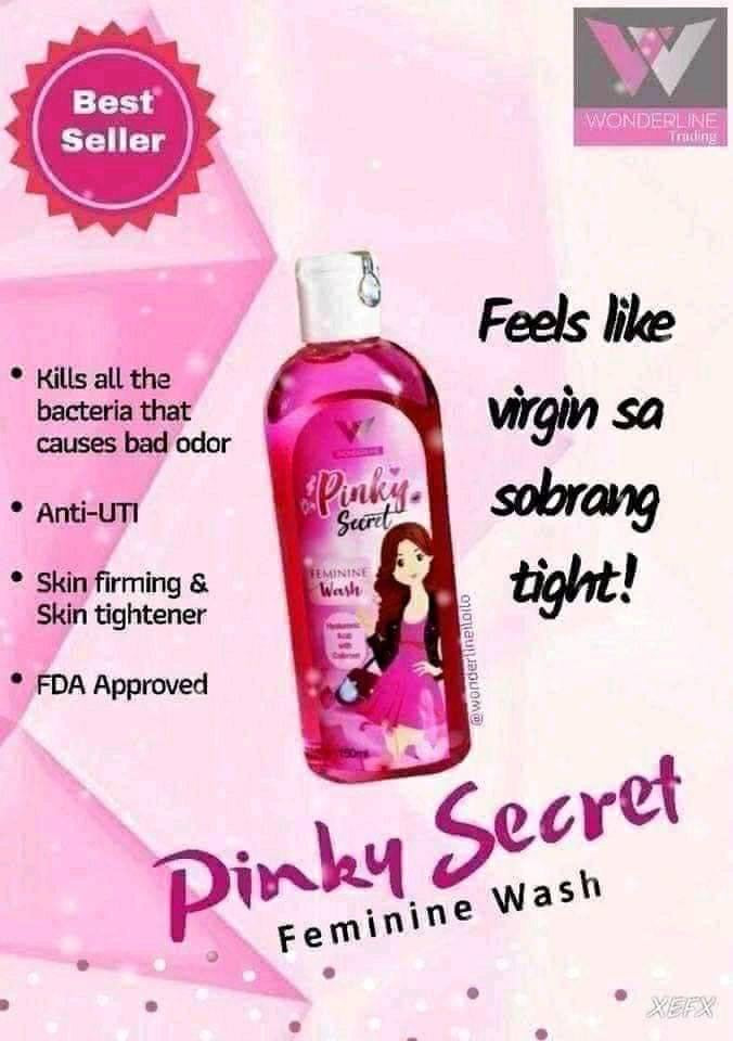Pinky Secret Feminine Wash 150ml - My Care Kits