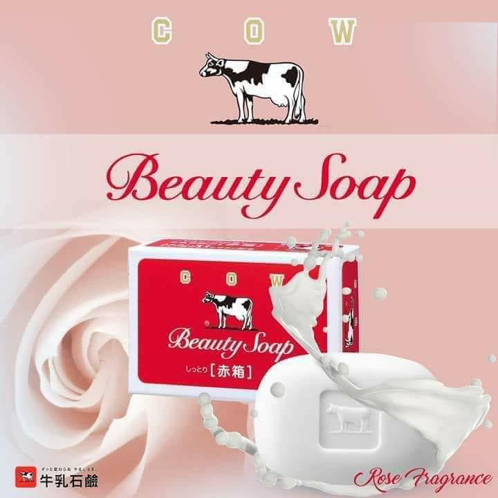 Cow Beauty Soap - Made in Japan 135g ( RED )