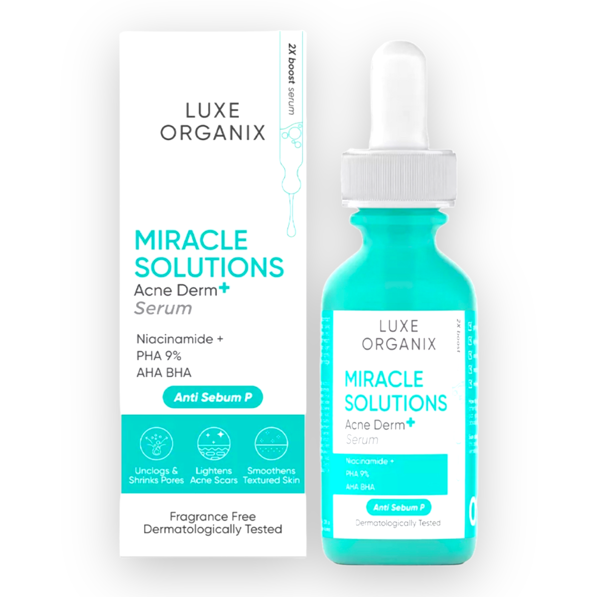Luxe Organix - Miracle Solutions Acne Derm Serum 30ml