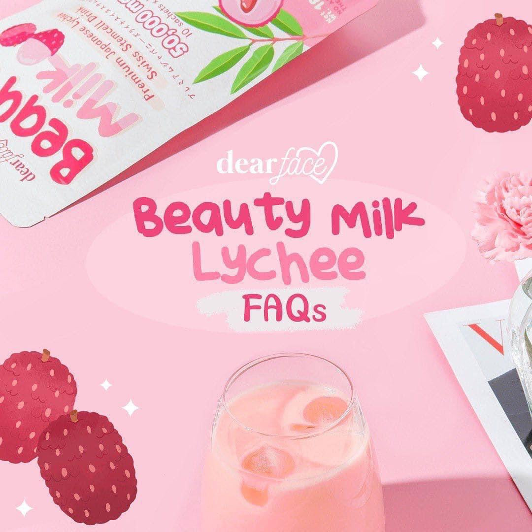 Dear Face - Beauty Milk Premium Japanese Lychee Swiss Stemcell