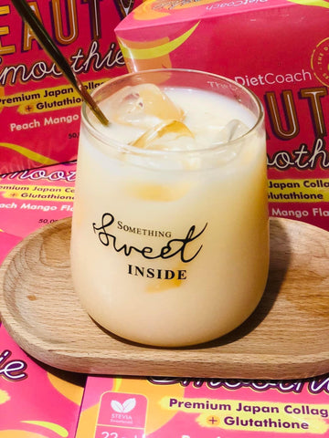 The Diet Coach - Beauty Smoothie - Peach Mango Flavor 10 x 18g