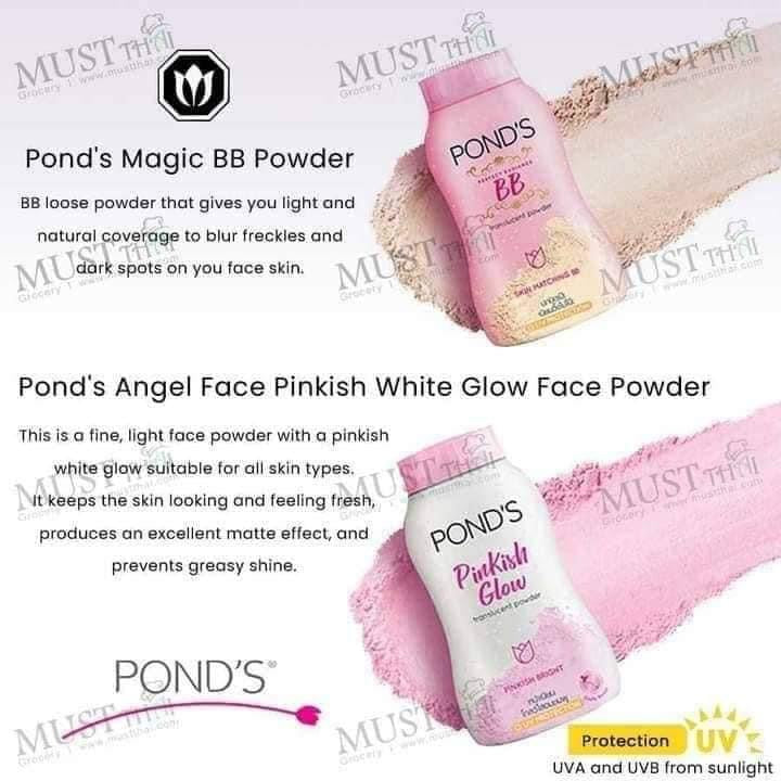 Pond’s Pinkish Glow Translucent Powder - Pinkish Bright 50g - My Care Kits