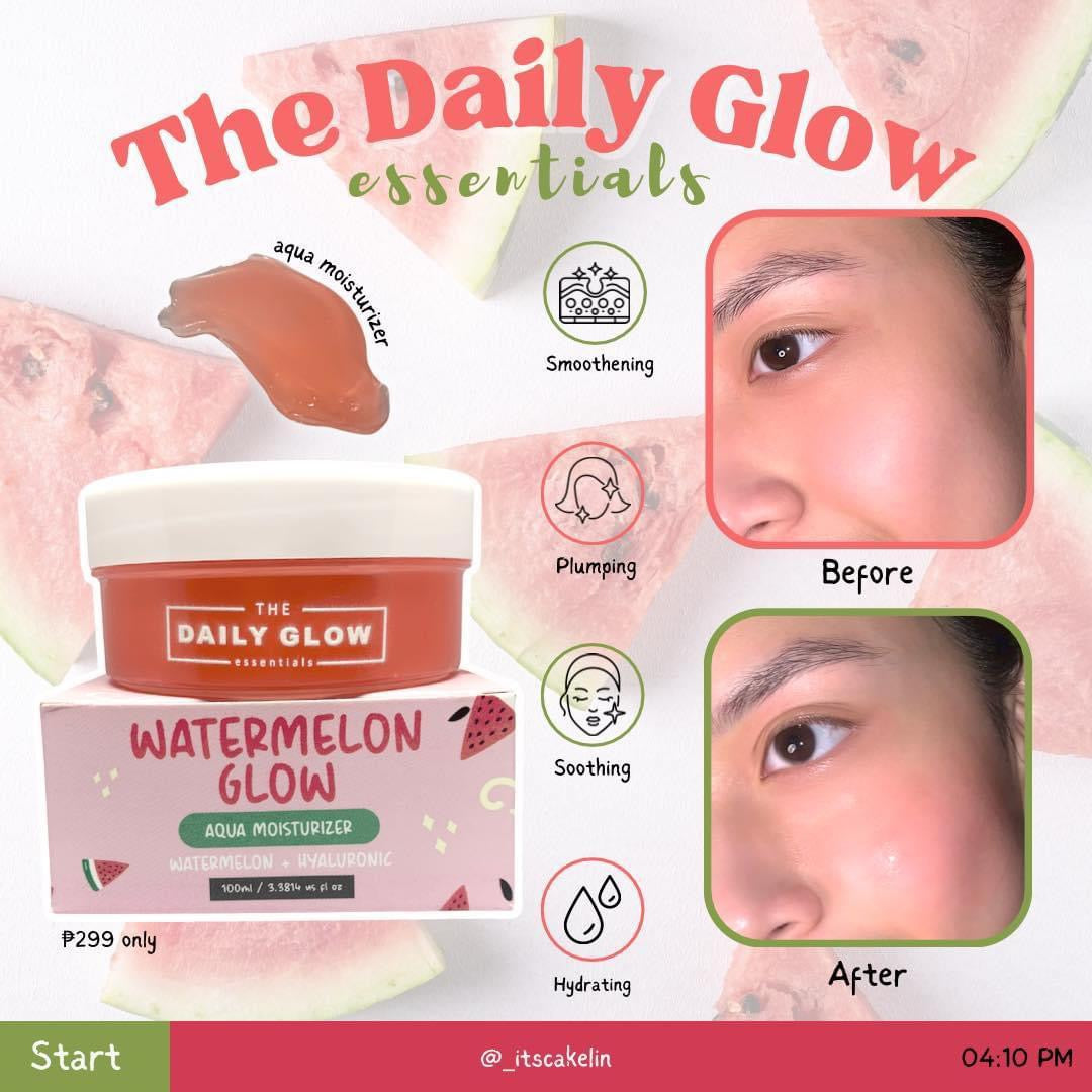 The Daily Glow - Watermelon Glow Aqua Moisturizer 100ml - My Care Kits