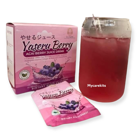 Yaseru Berry Açaí Berry Juice Drink - Slimming 21g x 10