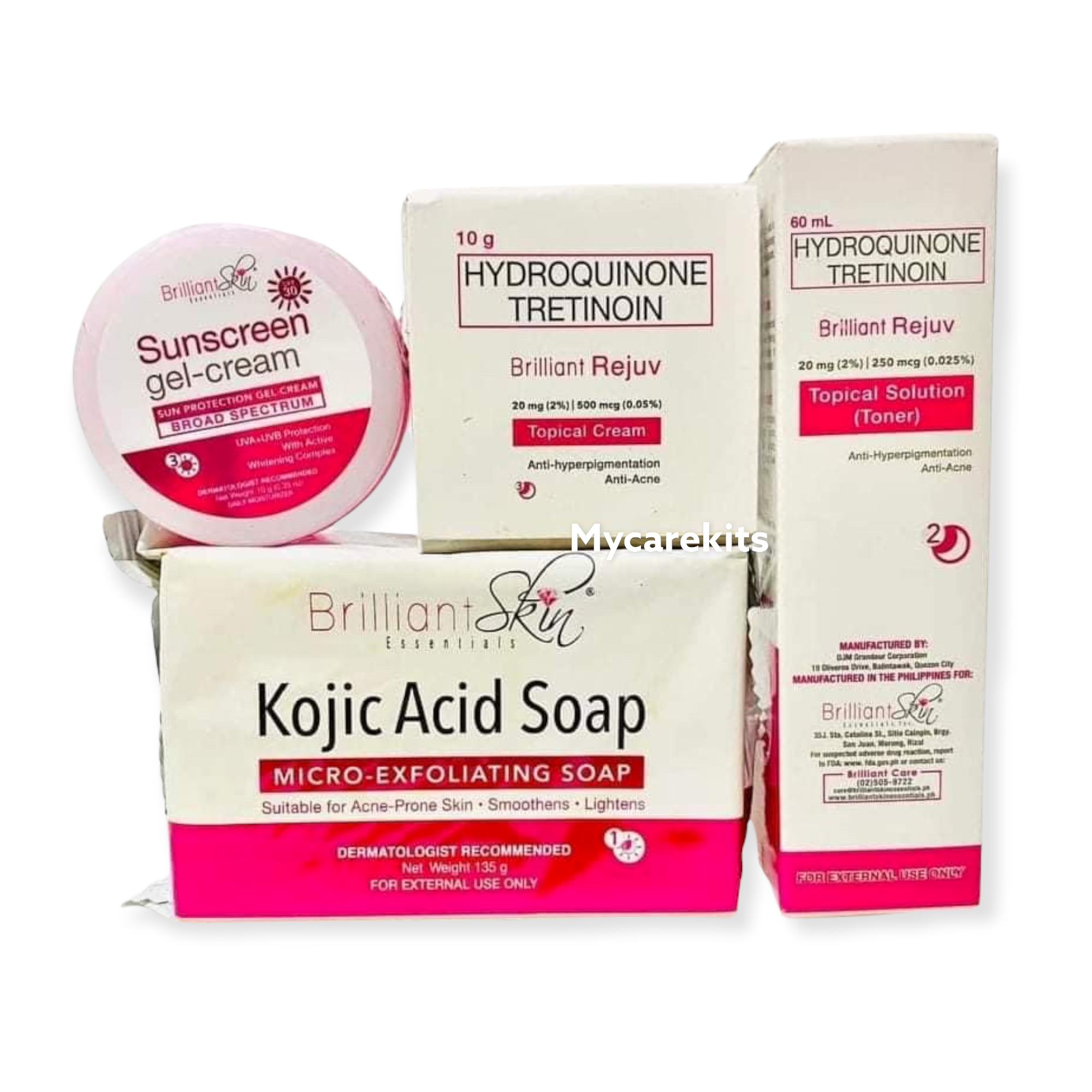 Brilliant Skin Essentials Rejuvenating Facial Set - NEW FORMULA !! - My Care Kits