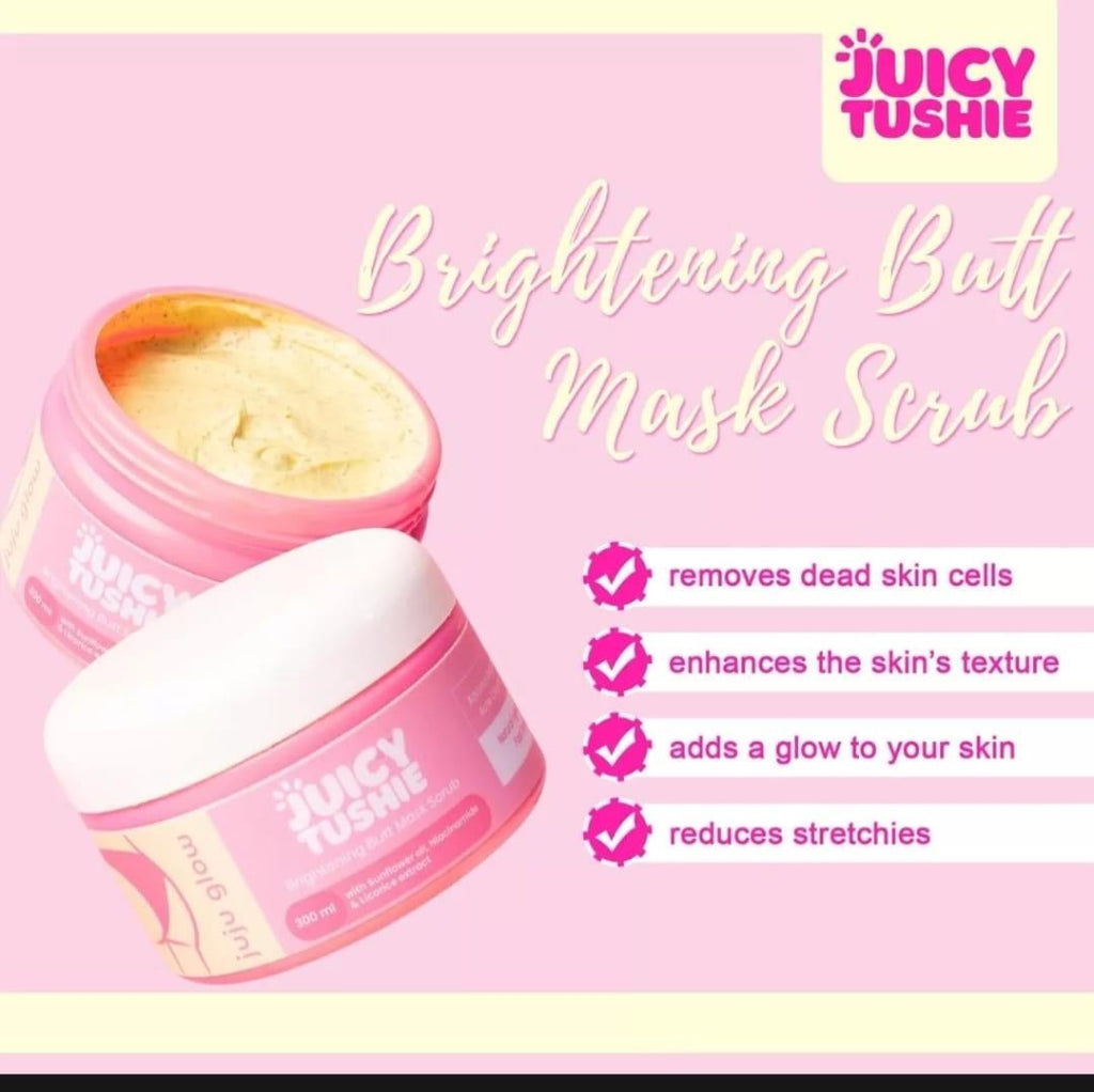 Juicy Tushie - Brightening and Acne Clearing Scrub 200 ml
