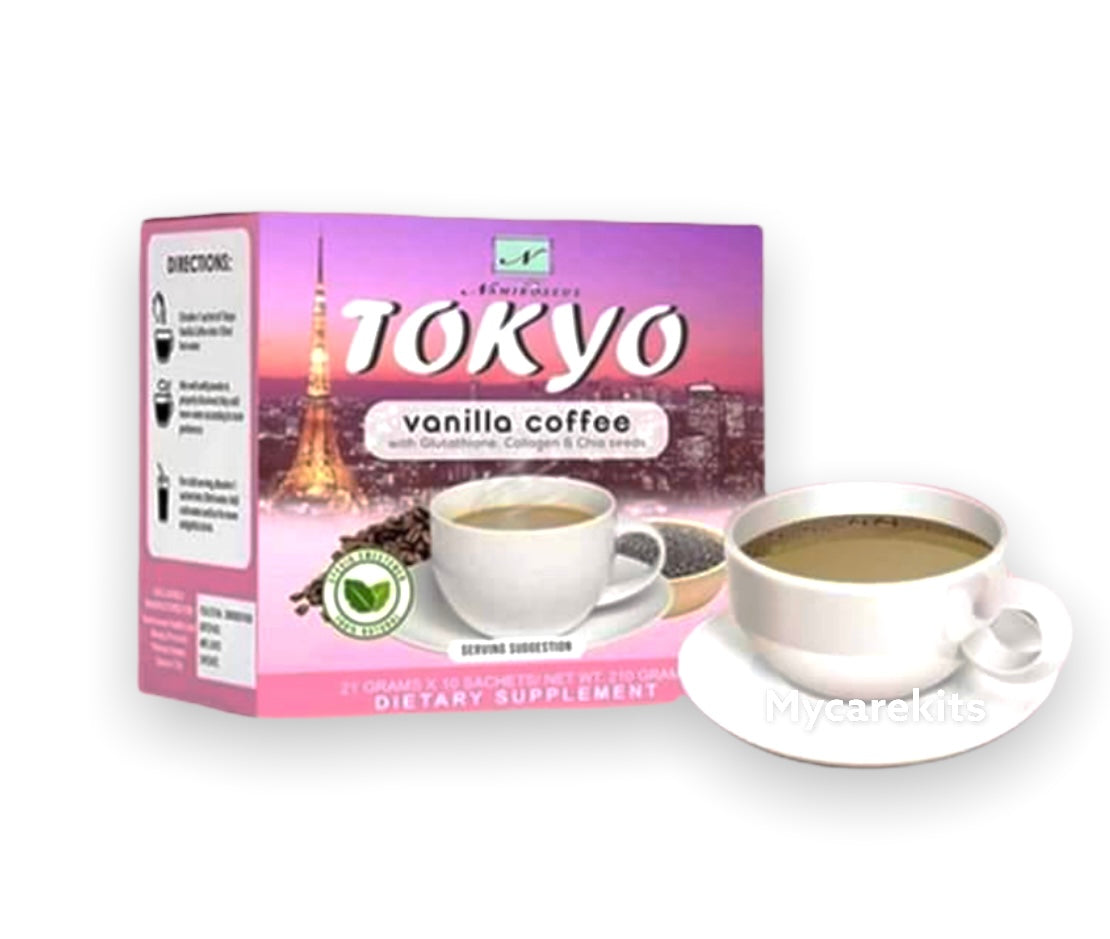 Tokyo Vanilla Coffee - NAMIROSEUS Slimming Coffee 10 x 21g - My Care Kits