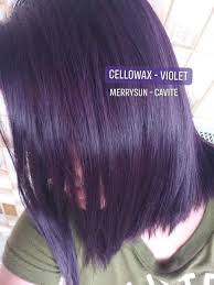 Cellowax Hair Color Violet By Merry Sun