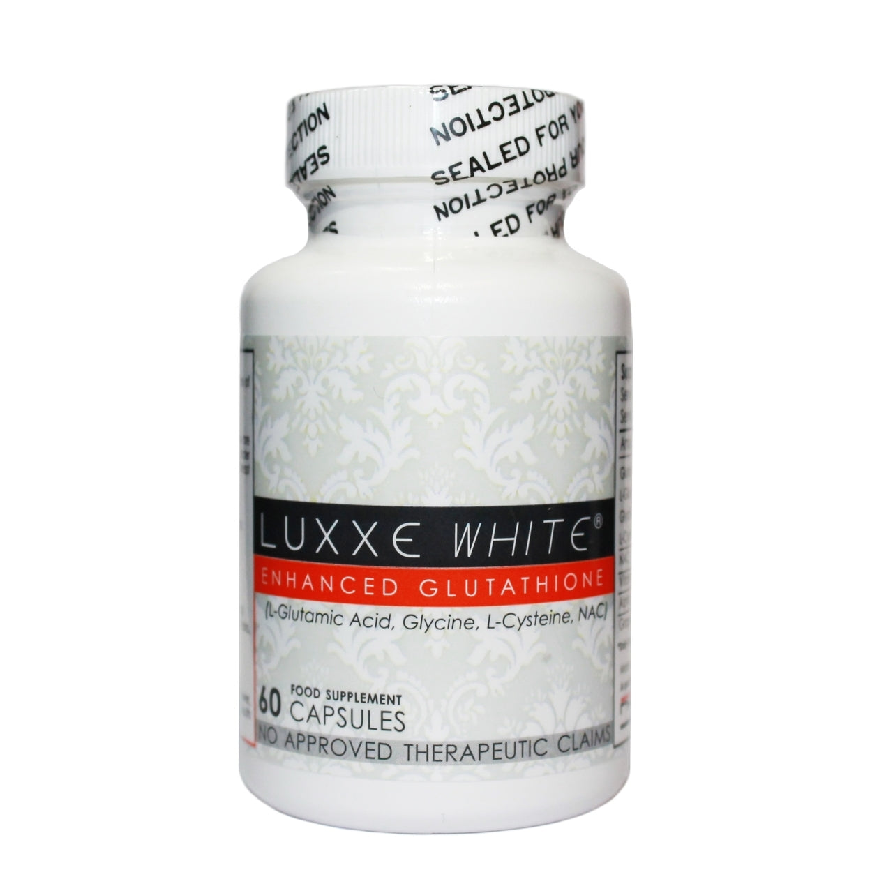 Luxxe White - Enhanced Glutathione 60 Capsules (775mg)